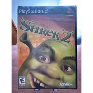 Shrek 2 Sony PlayStation 2 PS2 Game Activision 2004 CIB Complete Black Label